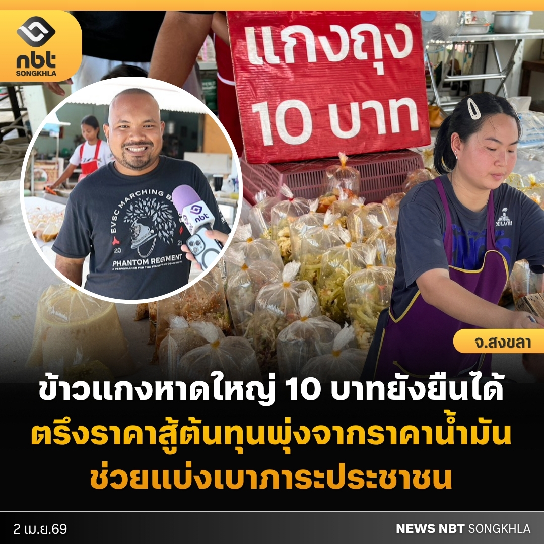 ไม่ขึ้นราคาแต่ปรับวิธีขาย! ข้าวแกงป้าสุคนธ์ชูโมเดล "ลดปริมาณ-ลดราคา" ให้คนงบน้อยอิ่มได้หลากหลาย